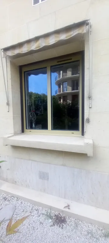Fenêtre en situation — réalisation client