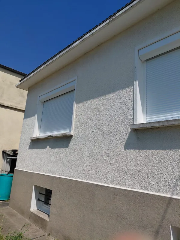 Volet roulant en situation — réalisation client