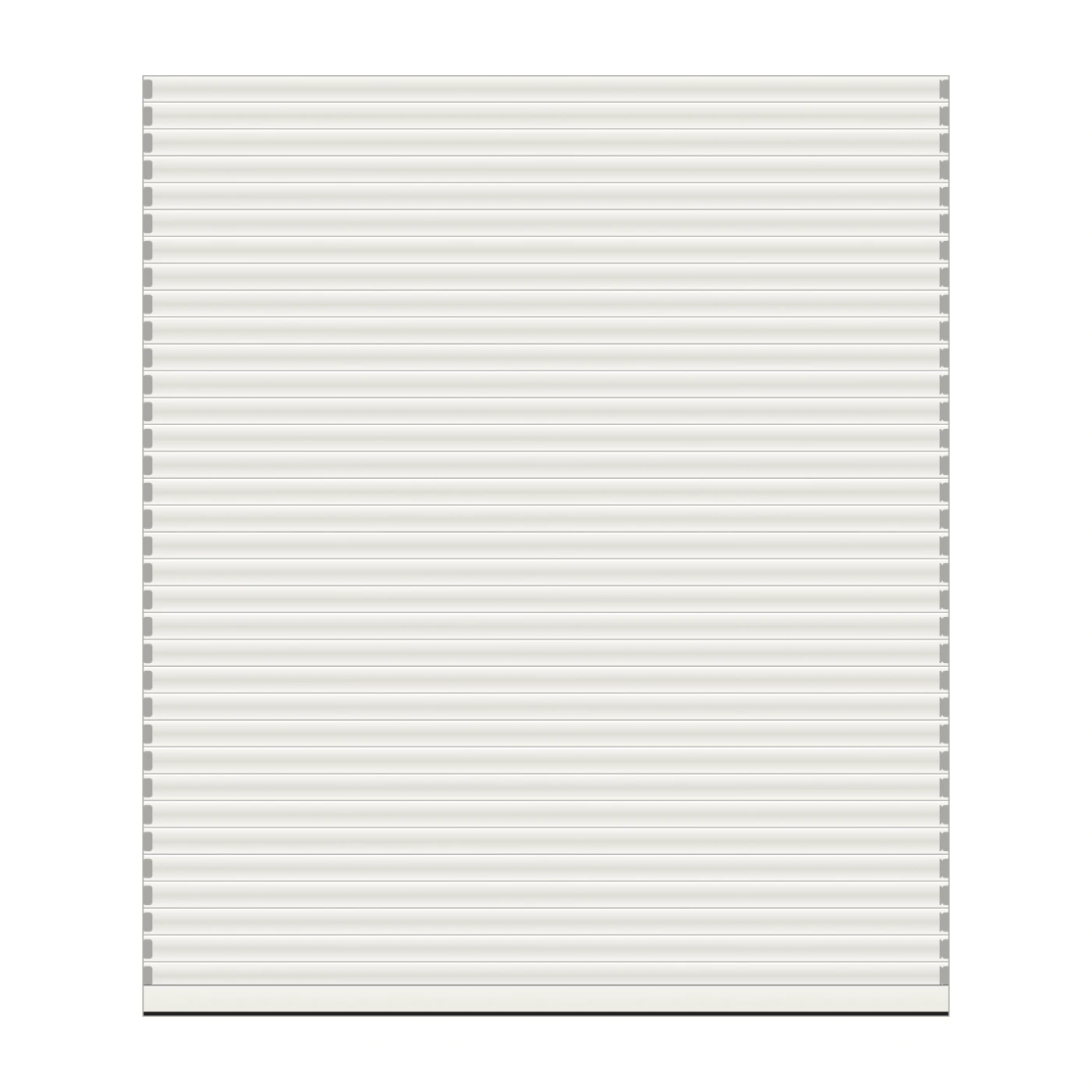 Tablier de volet roulant PVC