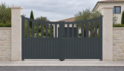 Portail battant CL44 — Dessin classique