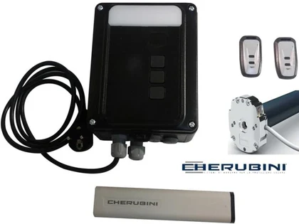 Récepteur et télécommandes du kit radio Cherubini