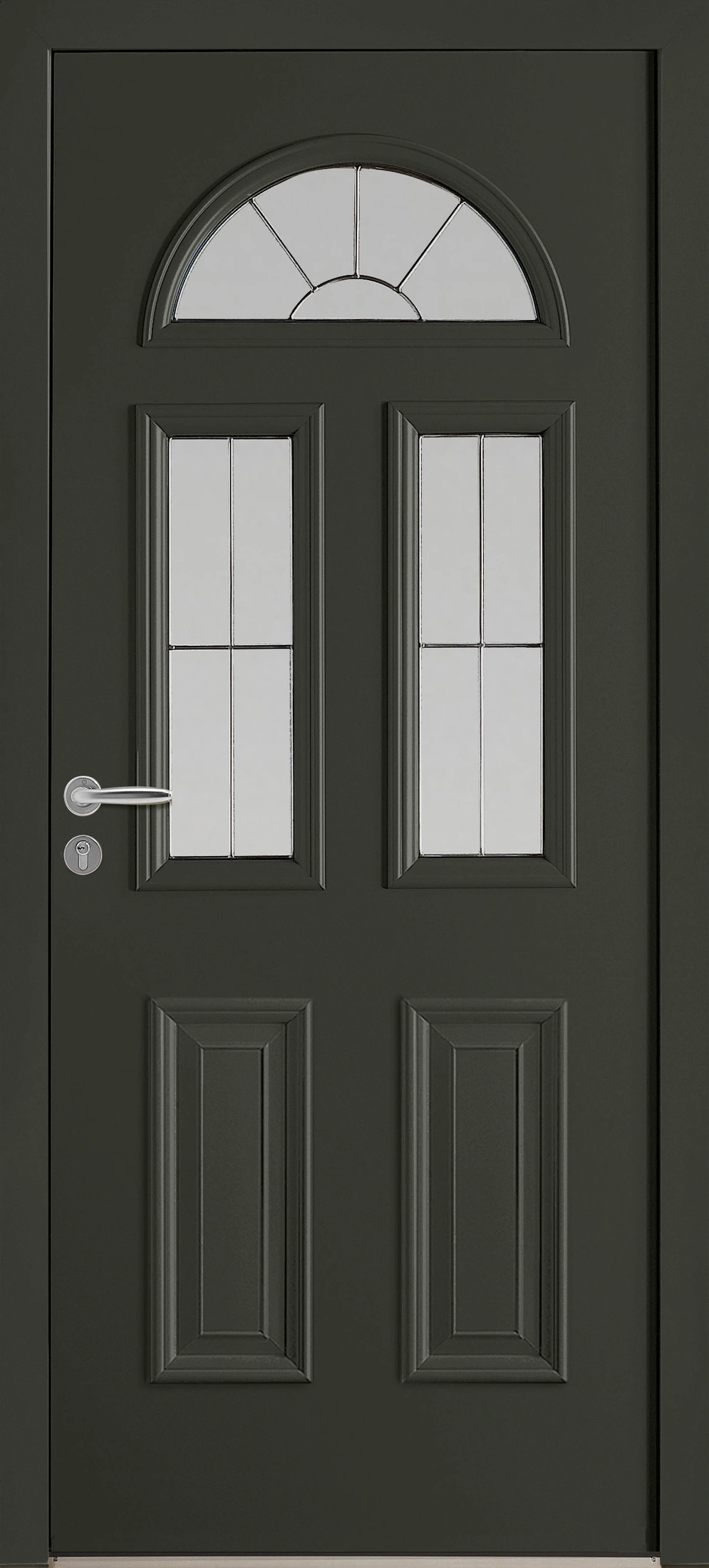 Porte d’entrée aluminium vitrée Thelma sur mesure