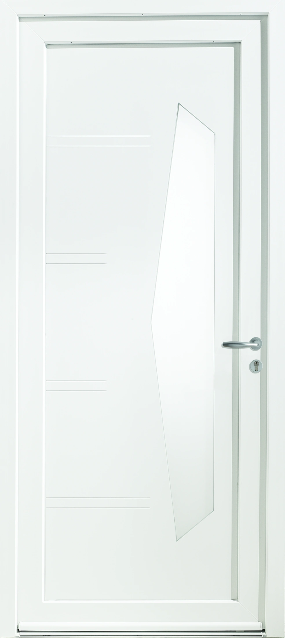 Porte d’entrée PVC vitrée Emily sur mesure