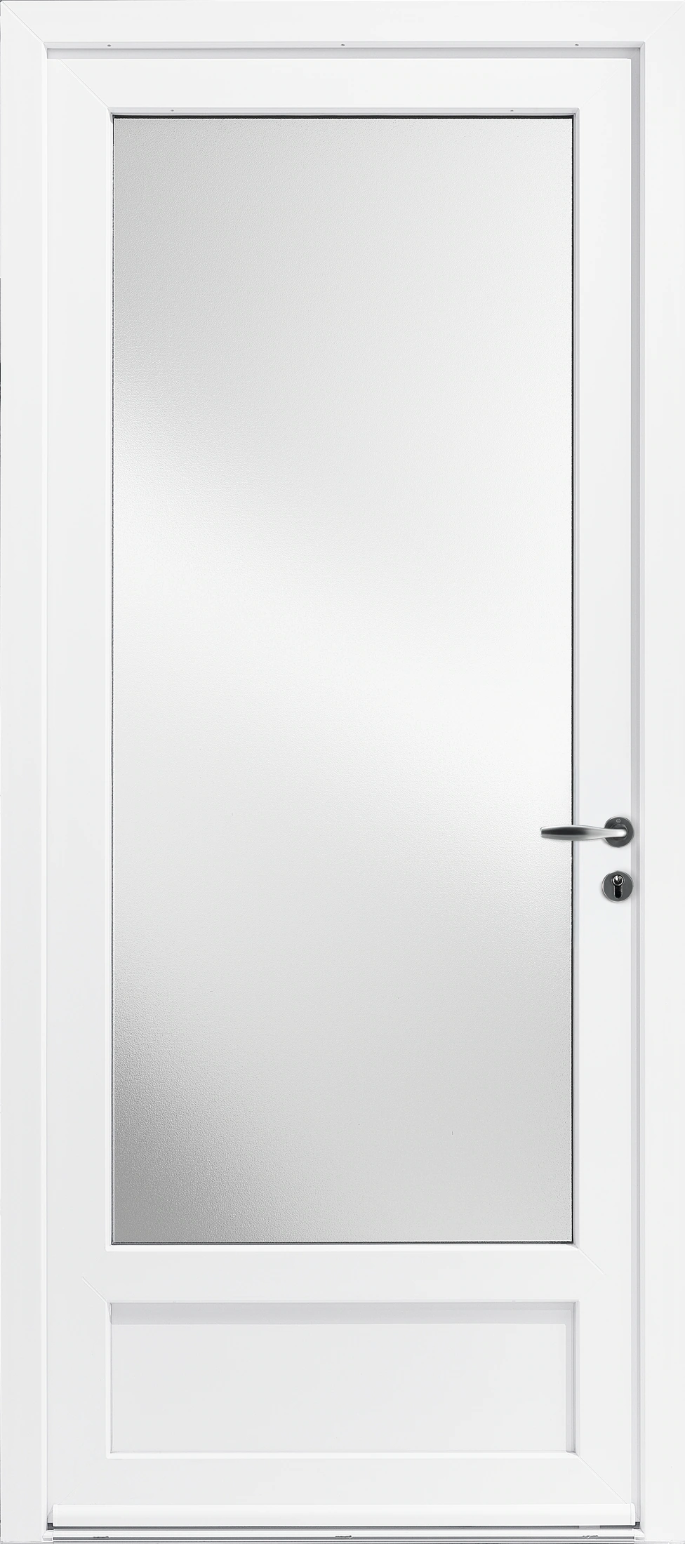 Porte d’entrée PVC vitrée Lenny sur mesure