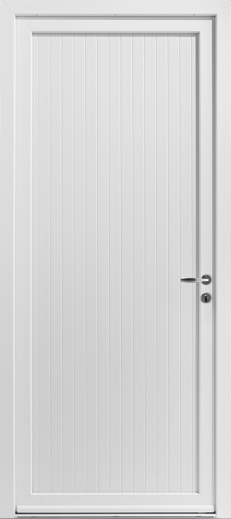 Porte de service PVC pleine Remy sur mesure