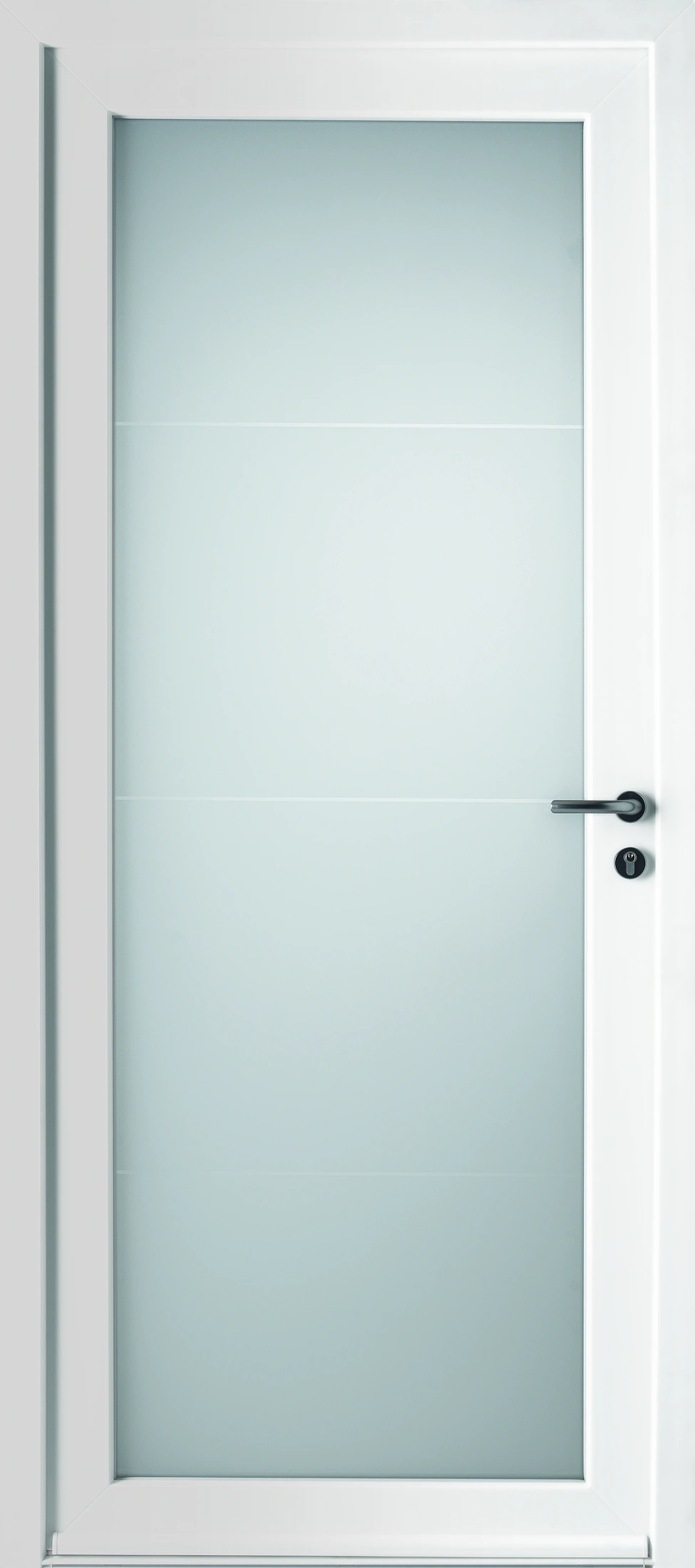 Porte d’entrée PVC vitrée Rosy sur mesure