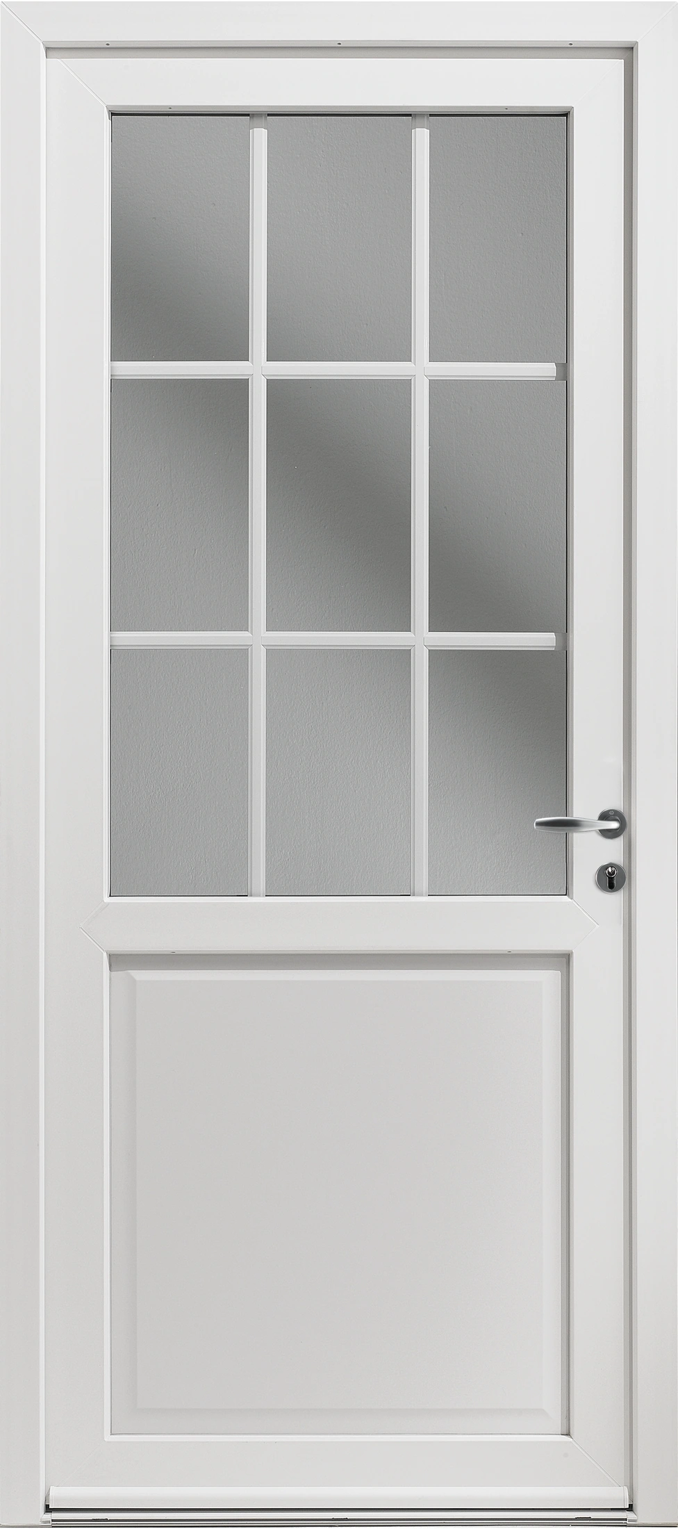Porte d’entrée PVC vitrée Ruby sur mesure