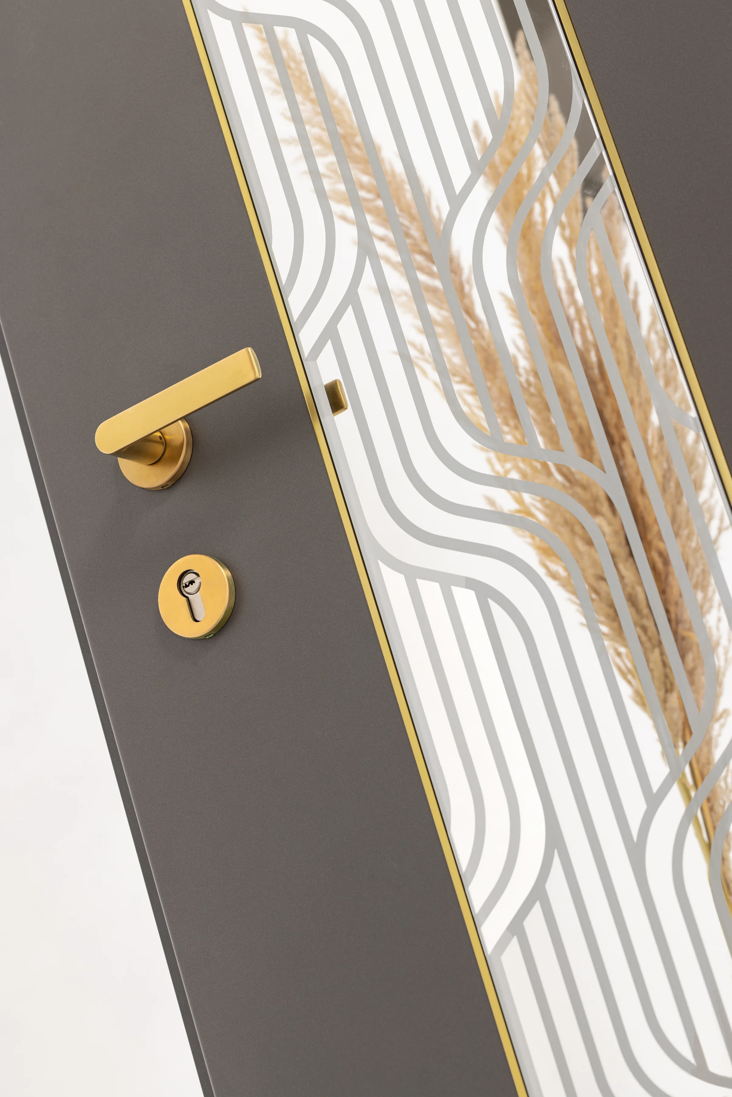 Détail de Agate laiton