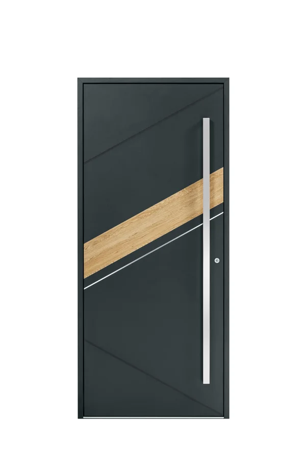 Porte d’entrée aluminium Ceyla