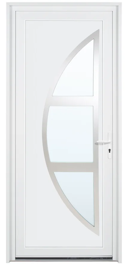 Porte d’entrée PVC Compas