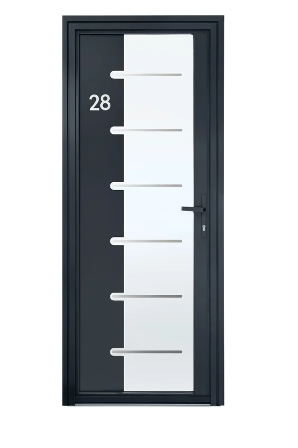 Porte d’entrée aluminium Laps-s