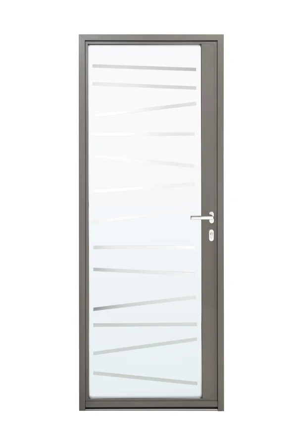 Porte d’entrée aluminium Linéar