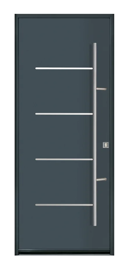 Porte d’entrée aluminium Strate