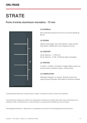 Aperçu du document Fiche technique Strate