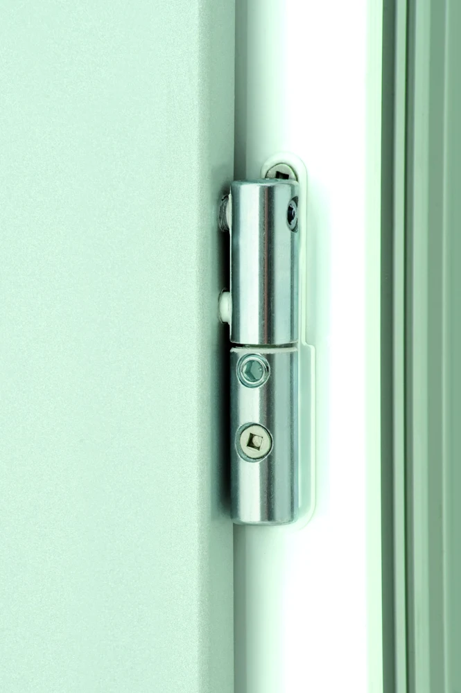 Photo de la paumelle bidimensionnelle de la porte aluminium 72 mm
