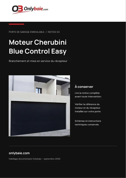 Couverture Onlybaie : Cherubini · Blue Control Easy