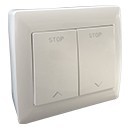 Interrupteur mural filaire en saillie